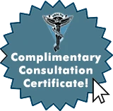 Complimentary consultation certificate